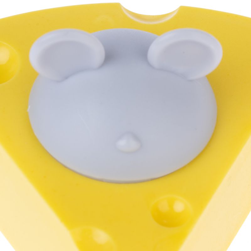 TIAKI cat toy catnip cheese 6.5 x 6.3 x 4.6 cm