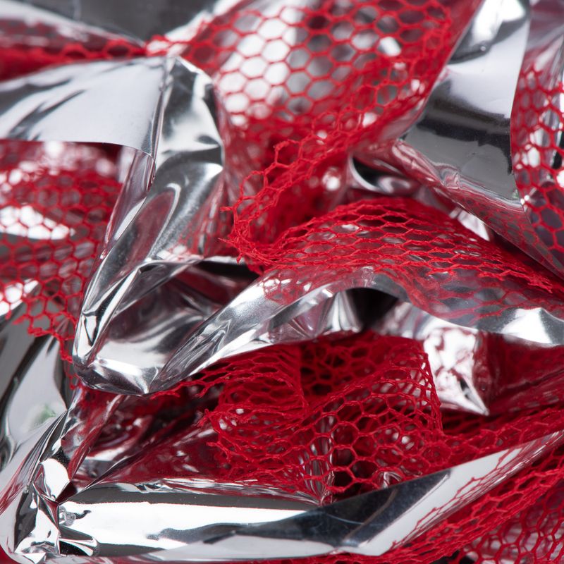 Mesh Crackle Balls Cat Toy Set of 4 Balls