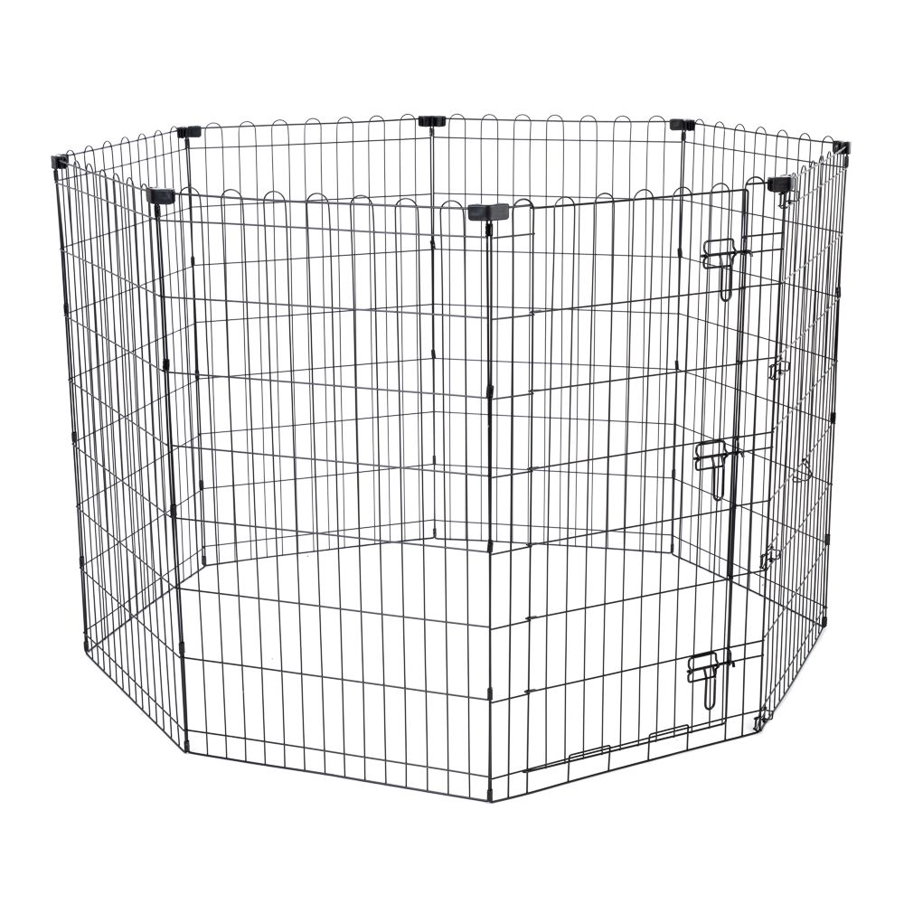 TIAKI High Metal Puppy Pen 8 panels each 61 x 106cm (W x H)