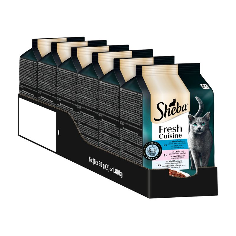 Sheba Fresh Cuisine Taste of Tokyo 6 x 50g