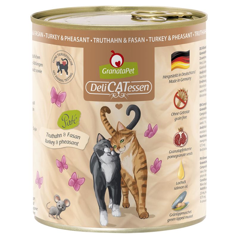 GranataPet DeliCatessen Tasting Pack 6 x 800 g Tasting package I