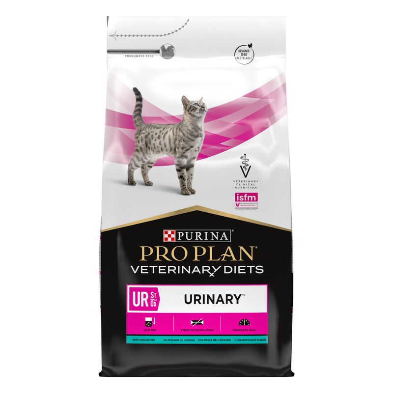 PURINA PRO PLAN Veterinary Diets Feline UR ST/OX - Urinary Ocean Fish 5kg