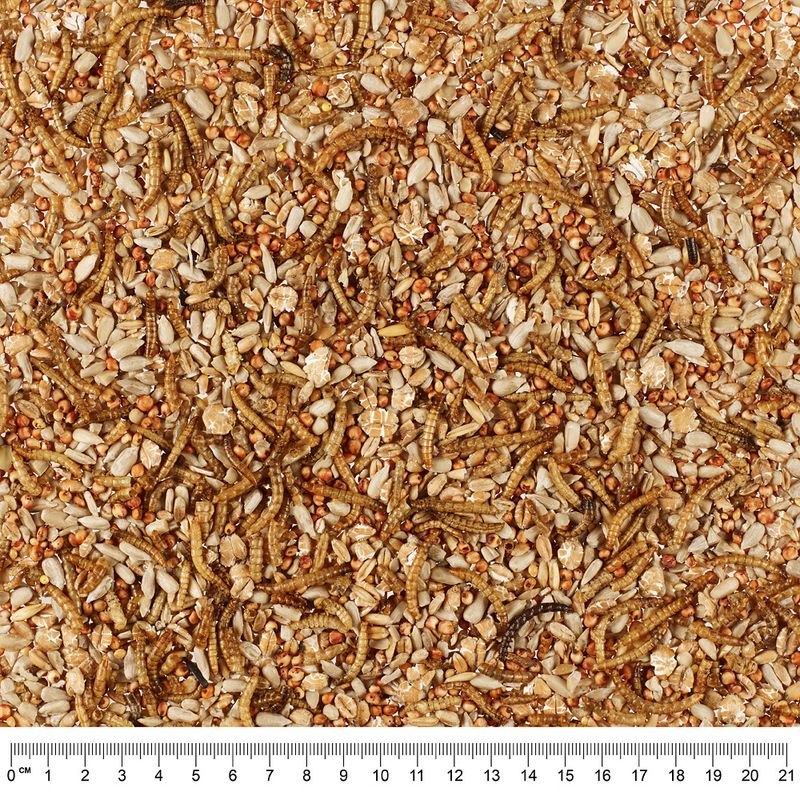 Lillebro Wild Bird Food with Mealworms 500g