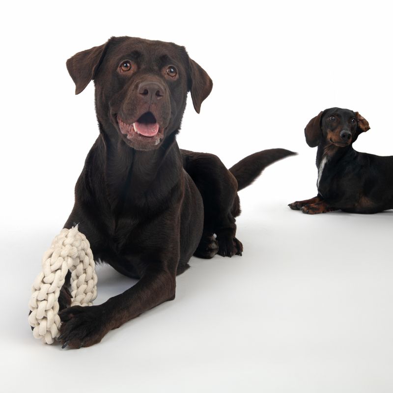 TIAKI Dog Toy Rope Ring Ø 18 x H 4,5 cm