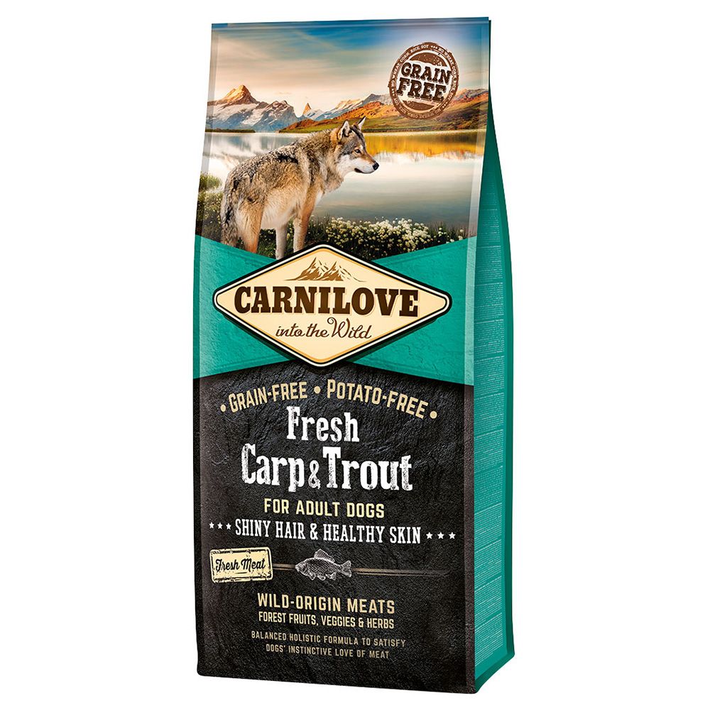 Carnilove Fresh Adult carp, trout for dogs 12 kg