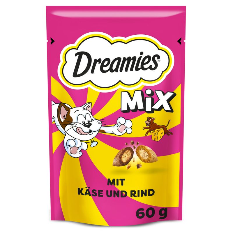 Dreamies Cat Snacks Mix Pack with Chicken & Duck
