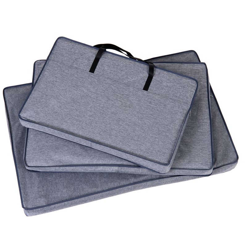 Portable Pet Home M: 76 x 50.5 x 48cm (L x W x H) - Grey