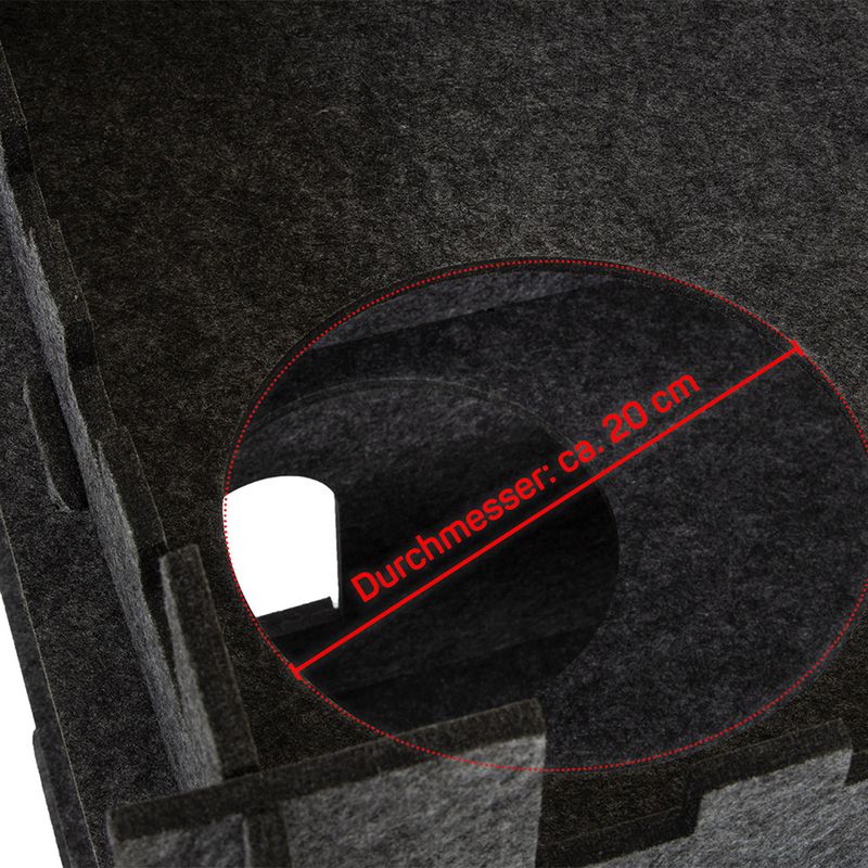 Canadian Cat Company Felty Fort approx. L 55 x W 55 x H 108 cm