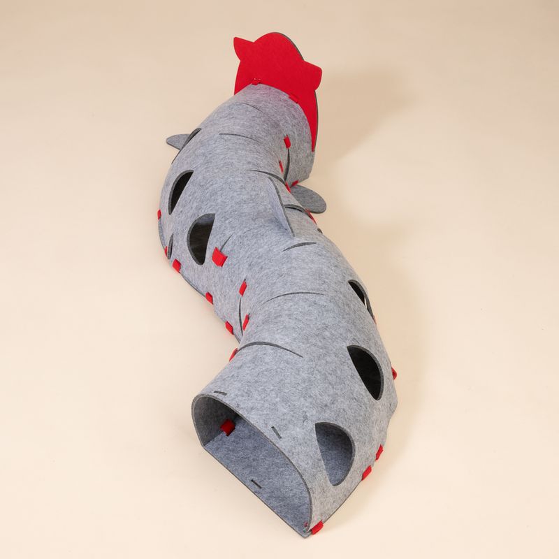 TIAKI Shark Cat Tunnel 100 x 23 x 21 cm (L x W x H)