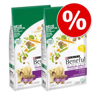 Saver Pack Beneful 2 x 12 kg Original beef & vegetables