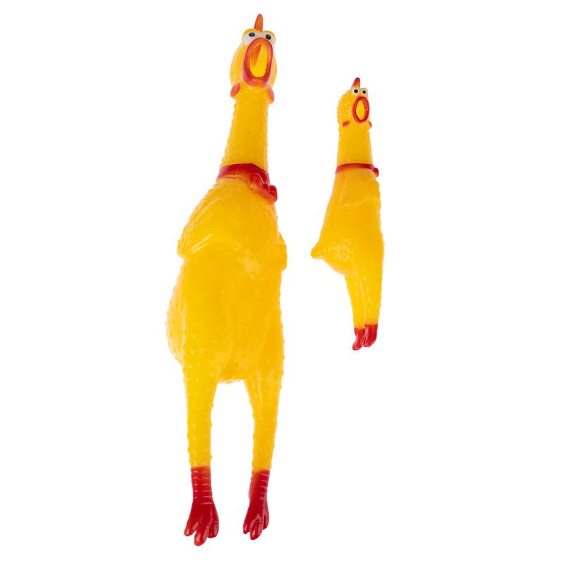 zooplus Basics Squeaky Chicken Size S: 16.5 x 4.5 x 4 cm (L x W x H)