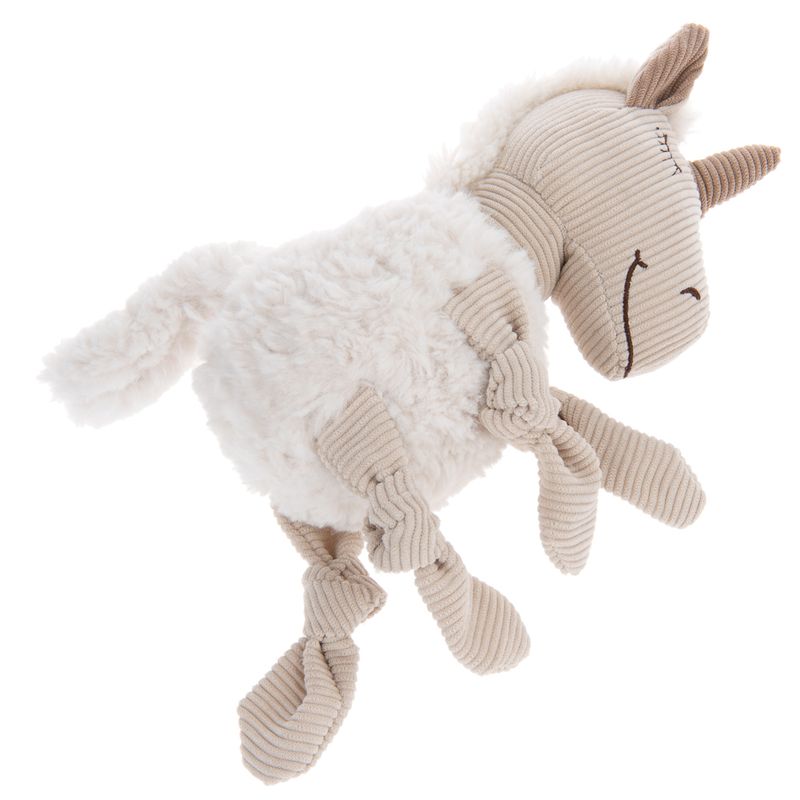 Sleepy Unicorn Dog Toy approx. L 32 x W 14 x H 12 cm