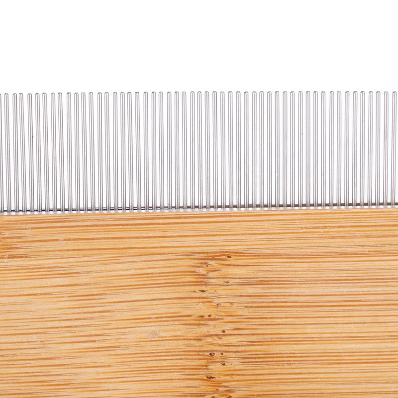 kooa Bamboo Flea Comb 10 x 6.7 x 1 cm (L x W x H)