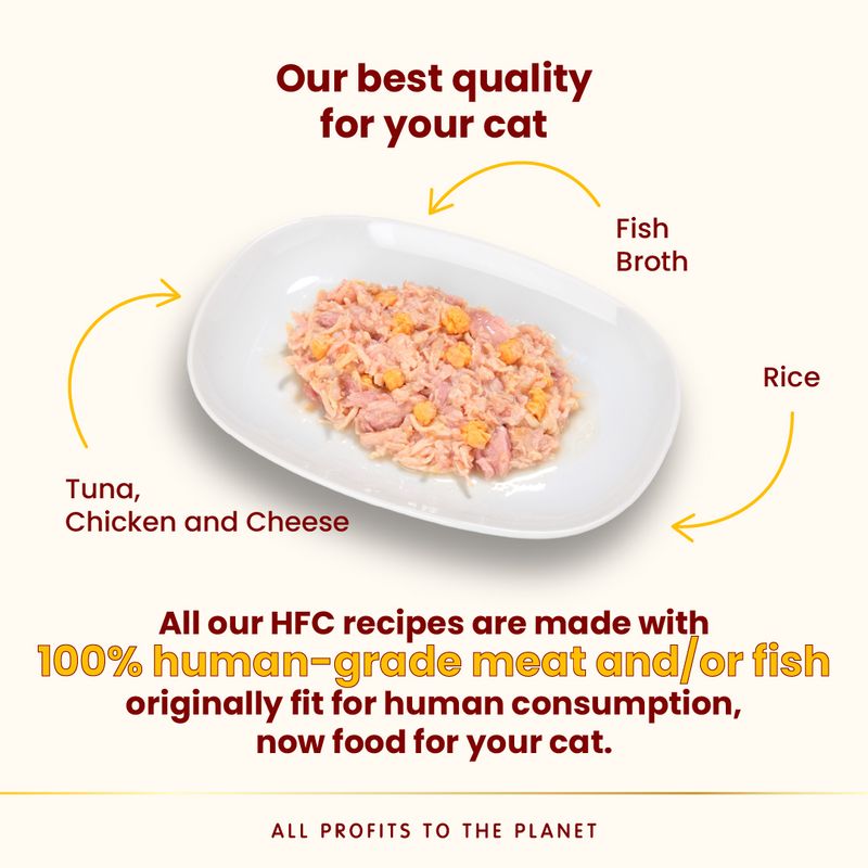 Almo Nature HFC Natural Cans Saver Pack 24 x 70g Atlantic Tuna