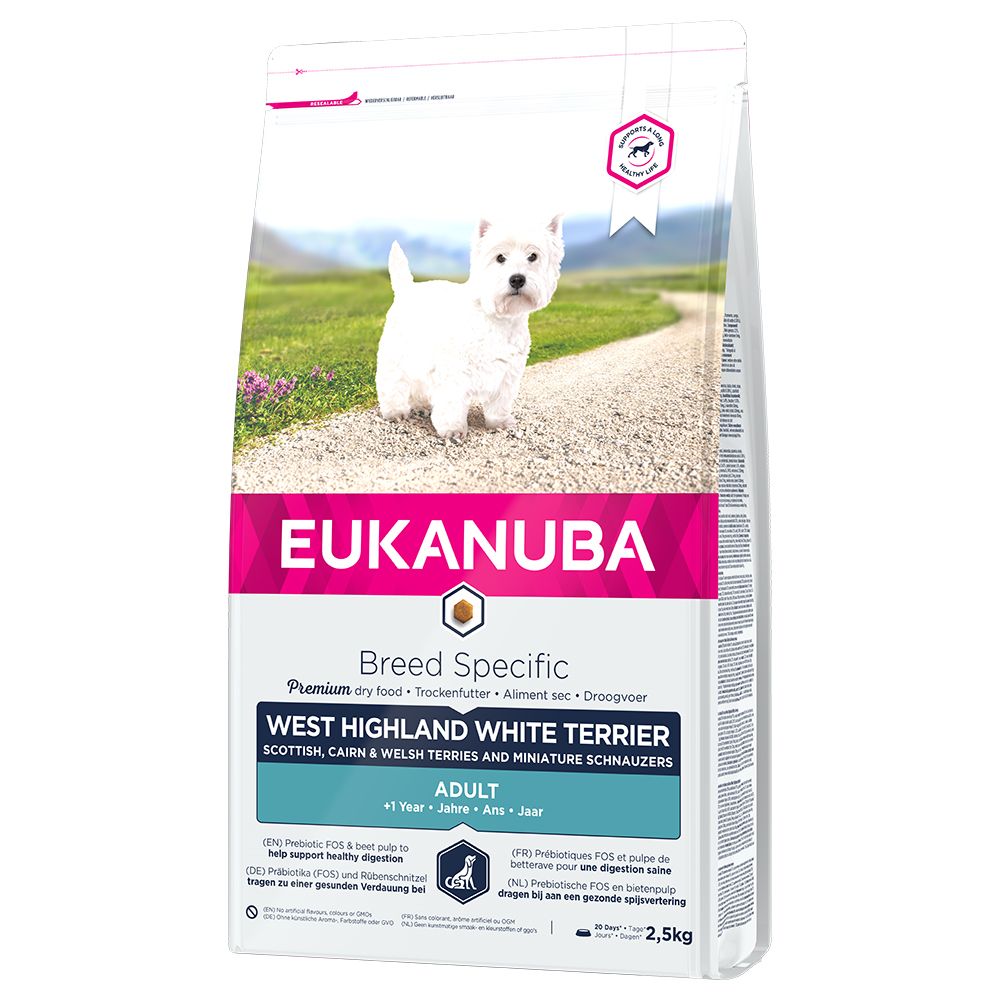 Eukanuba West Highland White Terrier Adult 2.5kg