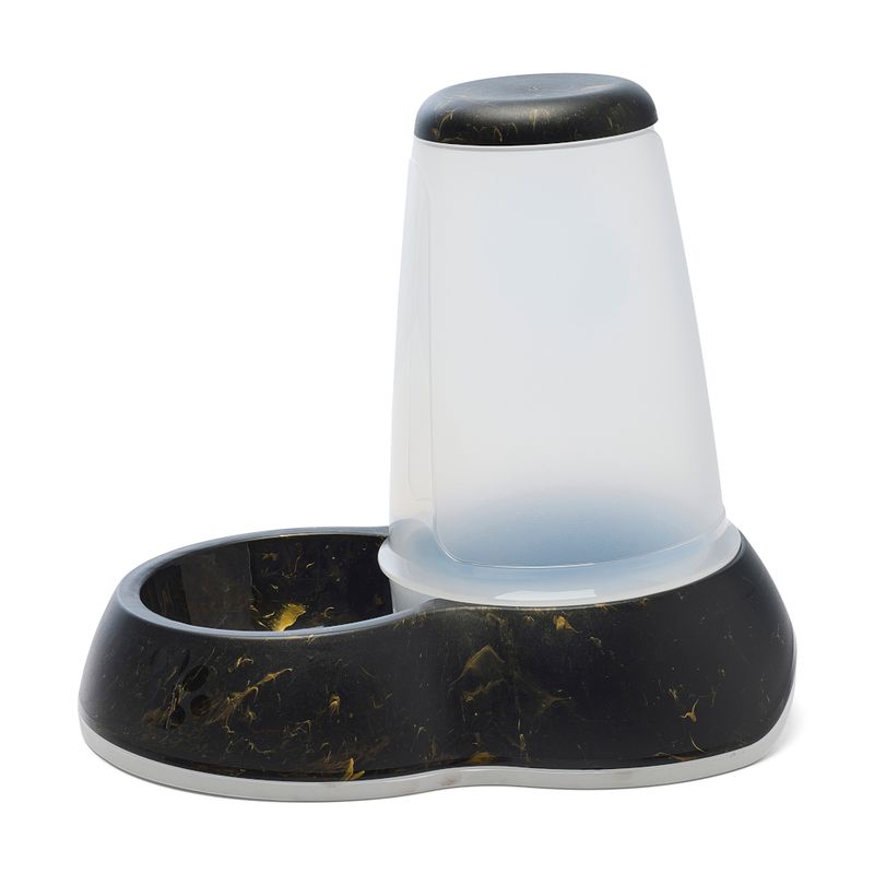 Savic Loop Food Dispenser Black & Gold