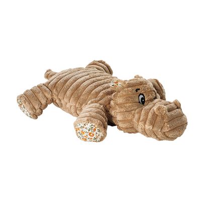 HUNTER Huggly Amazon Hippo Dog Toy 24 x 18 x 7 cm (L x W x H)