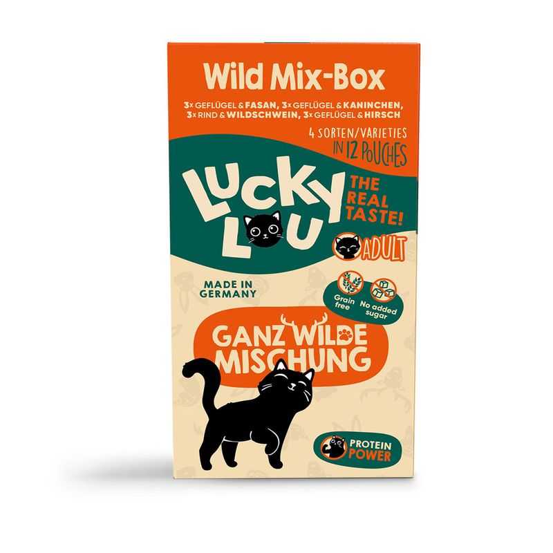 Lucky Lou Adult trial mix 12 x 125 g Tasty Mix