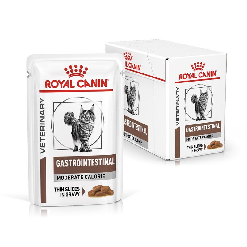 Royal Canin Veterinary - Gastrointestinal Moderate Calorie in Gravy 12 x 85g