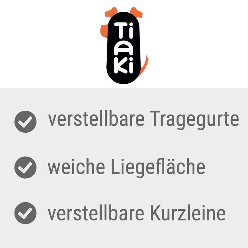 TIAKI Deluxe Shoulder Bag Milli L 41 x W 16 x H 29 cm