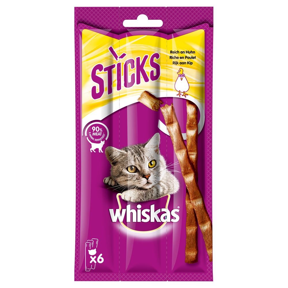 Whiskas Sticks 28 x 36g Rich in Chicken