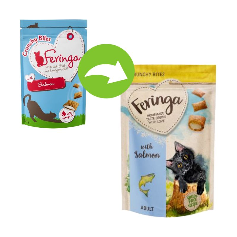 Feringa Crunchy Bites Salmon 30g