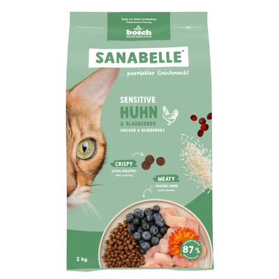 Sanabelle Sensitive Chicken & Blueberries 2kg