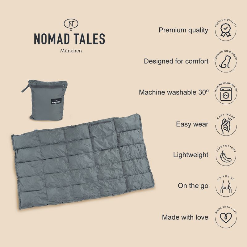 Nomad Tales Spirit Scallion Outdoor Dog Mat 137 x 80 cm (L x W)