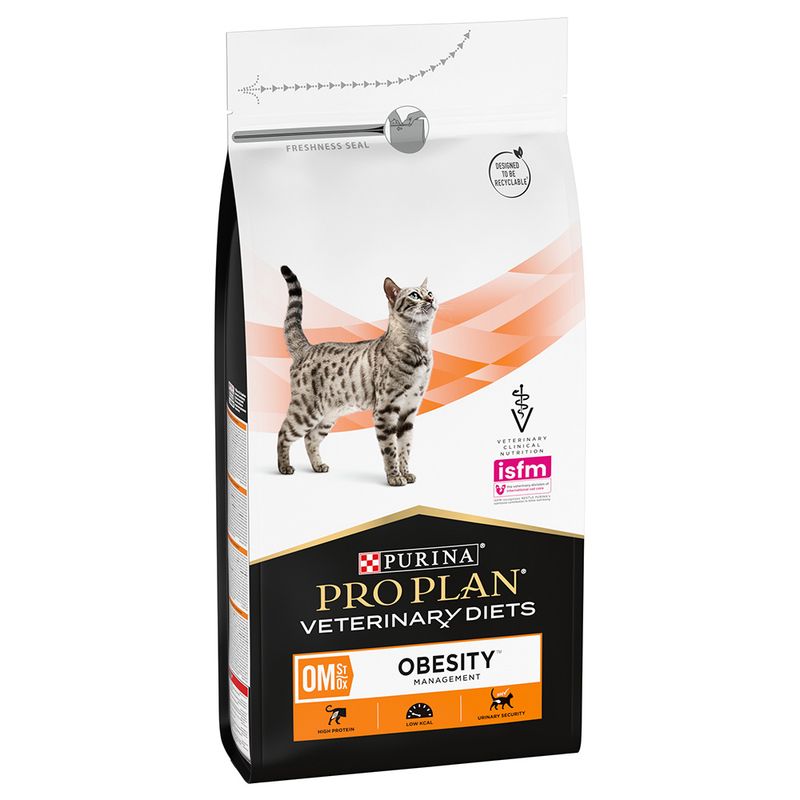 PURINA PRO PLAN Veterinary Diets Feline OM ST/OX - Obesity Management 1.5kg