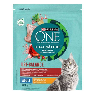 PURINA ONE Dual Nature Adult Chicken & Cranberries 650g