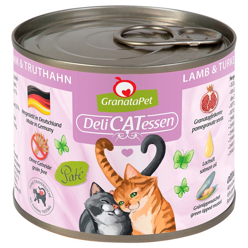 GranataPet DeliCatessen 6 x 200 g Salmon & turkey