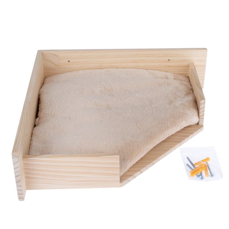 Modern Living Serra Wall Mounted Bed Natural / beige