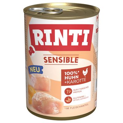 RINTI Sensible Saver Pack 24 x 400g Beef & Sweet Potato