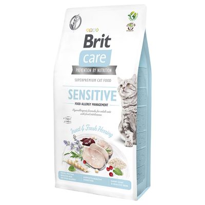Brit Care Cat Grain-Free Insect Food Allergy Management 7 kg