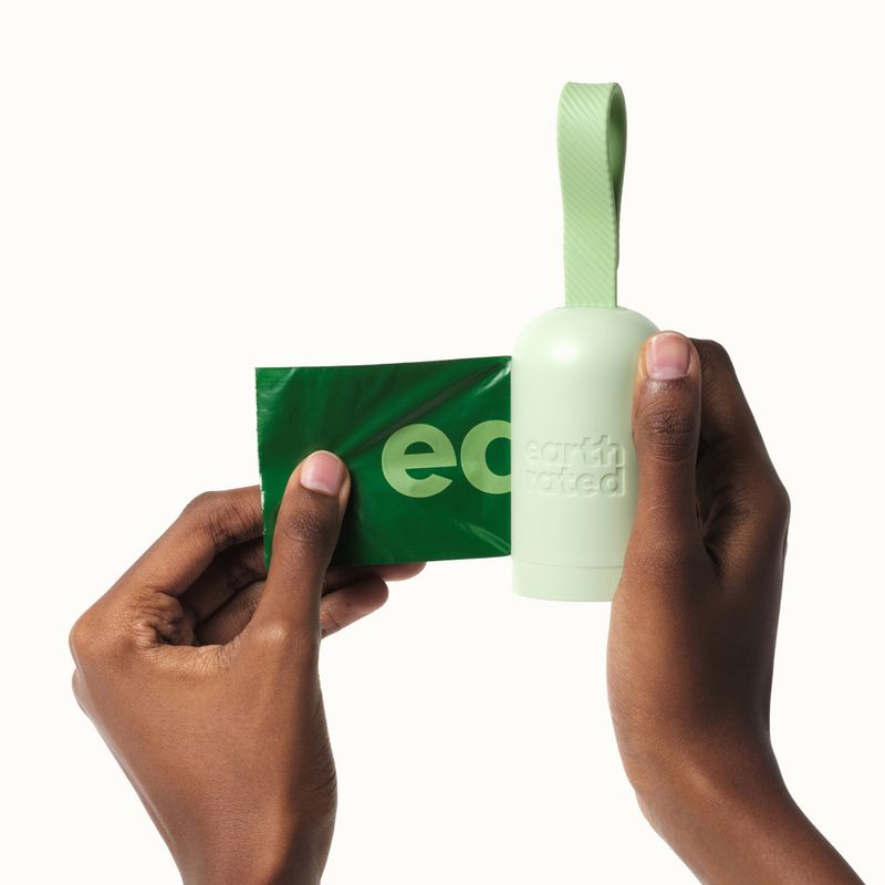 Earth Rated Poo Bag Dispenser Bag Dispenser - Incl. 1 Roll
