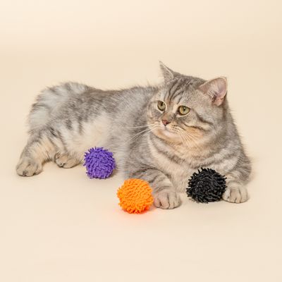 TIAKI Set 3 Halloween Catnip Moppy Balls – 3-Ball Set