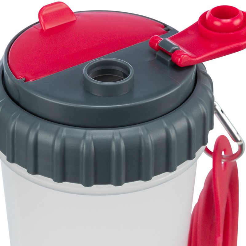 Trixie Food and Water Container 2 x 350ml, 11cm diameter x 23cm (H)