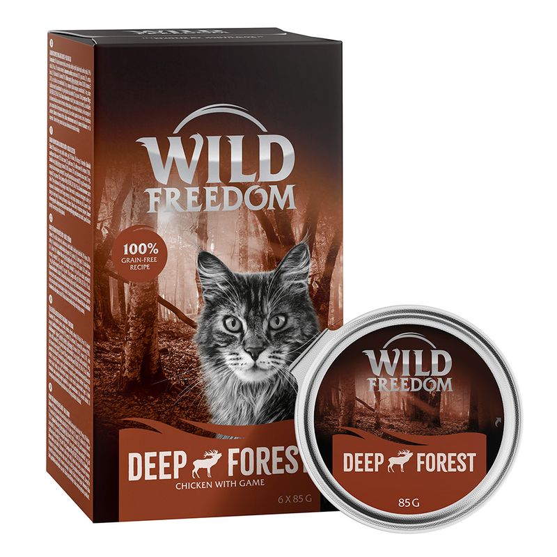 Wild Freedom Adult Trays 6 x 85g Mixed Pack (6 Varieties)