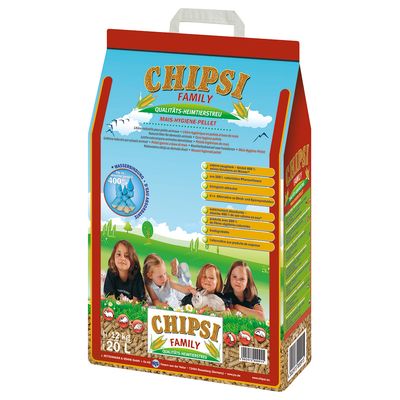 Chipsi Family Corn-Hygiene-Pellets 20 litre