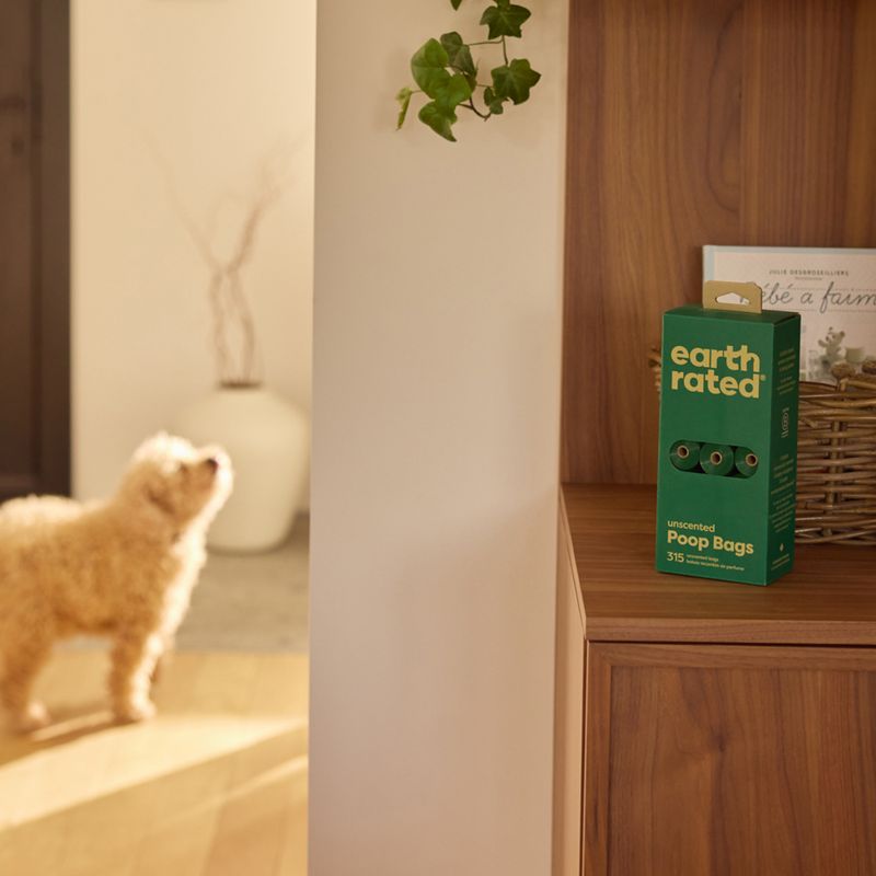 Earth Rated Dog Waste Bag Rolls 8 rolls of 15 bags, lavender (120 bags)