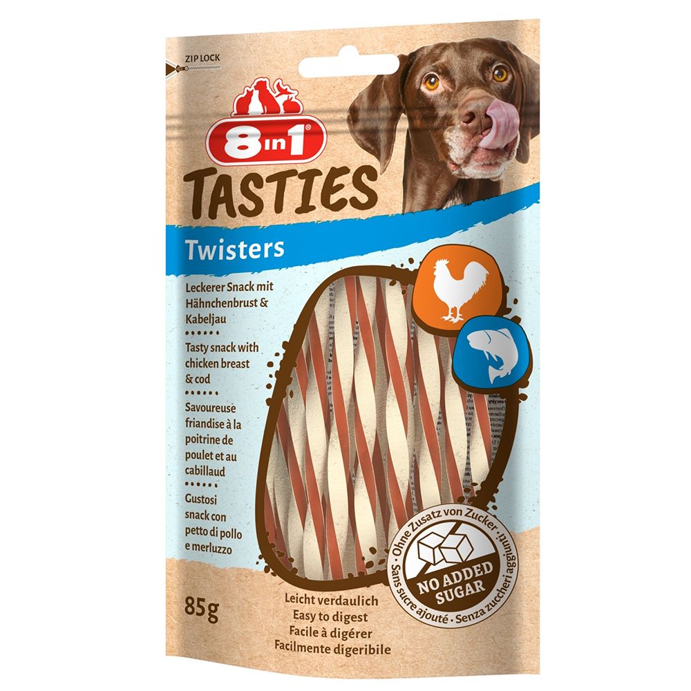 8in1 Tasties Chicken Twisters 85g