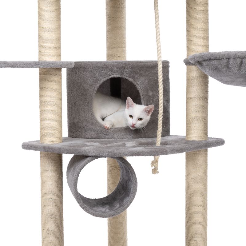 zooplus Basics XL Scratching Post Grey