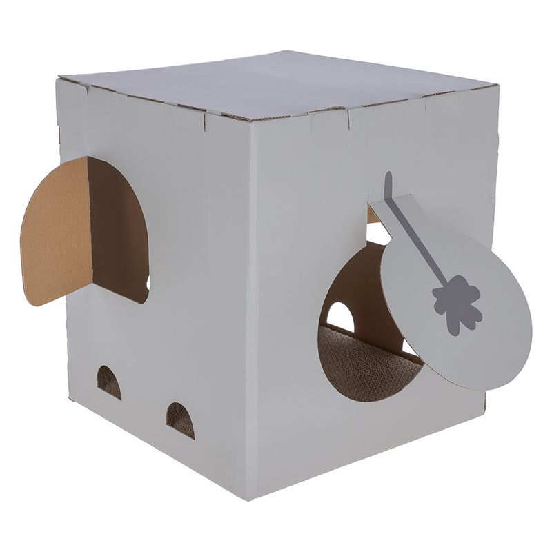 Kerbl Pet Elephant Scratch House 35 x 35 x 39cm (L x W x H)