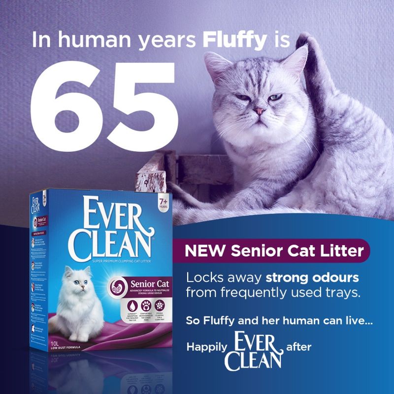 Ever Clean® Senior Cat Clumping Cat Litter - Scented 10l
