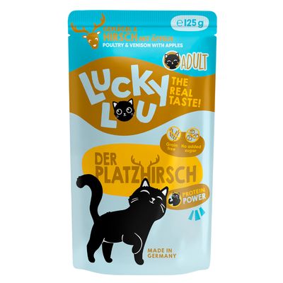 Lucky Lou Adult Saver Pack 48 x 125g Poultry