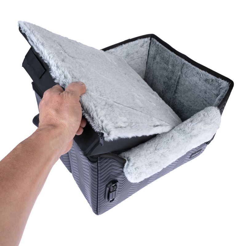 Nomad Tales Blush Deluxe Car Seat - Stone/Ebony 42 x 32 x 28.5 cm (L x W x H)