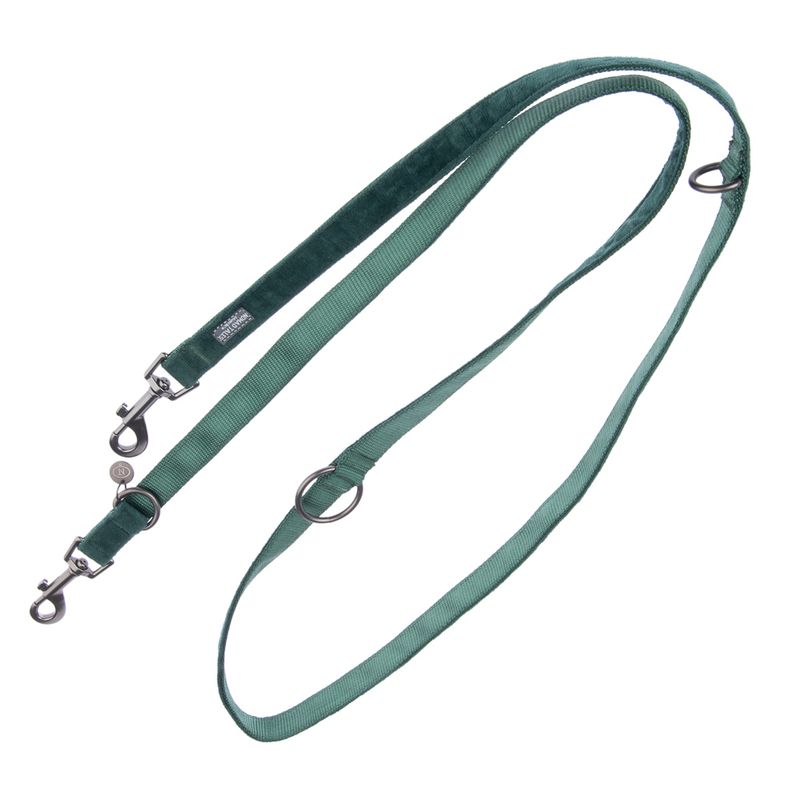 Nomad Tales Blush Collar - Emerald Size XS: 24 - 36 cm neck circumference, W 10 mm