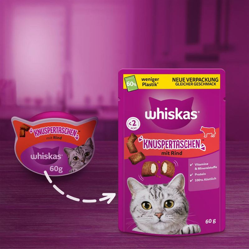 Whiskas Crunchy Pockets Turkey (60g)