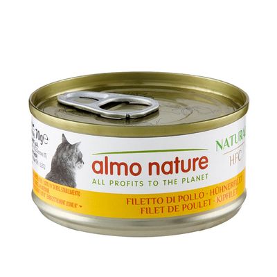 Almo Nature 6 x 70g HFC Natural Atlantic Tuna