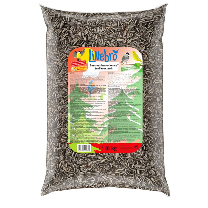 Lillebro Sunflower Seeds for Wild Birds 1kg